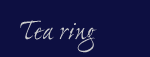 Poppyseed tea ring creation